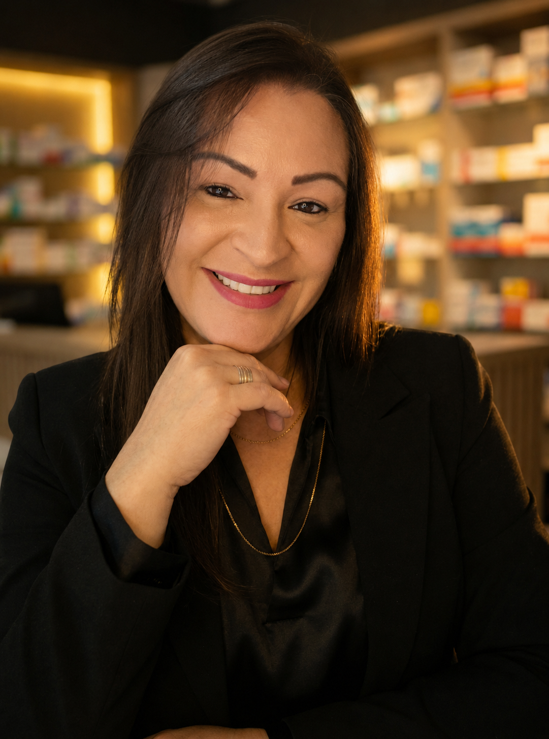 Liliane Lima - farmacêutica, professora e fiscal sanitária